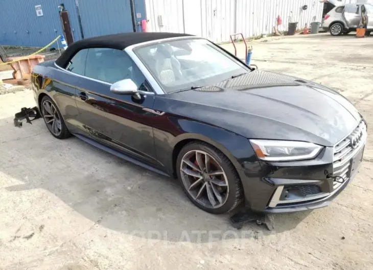 AUDI S5 2018 vin WAU24GF57JN000457 from auto auction Copart