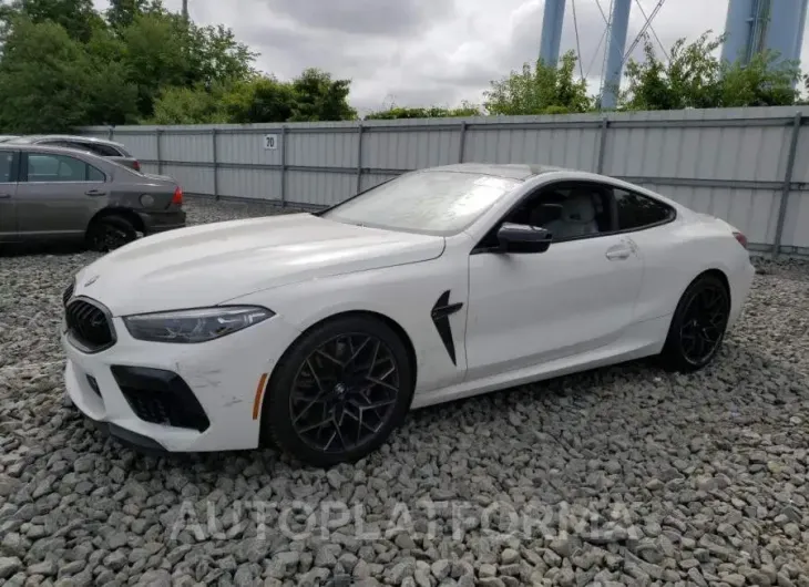 BMW M8 2022 vin WBSAE0C03NCH18595 from auto auction Copart