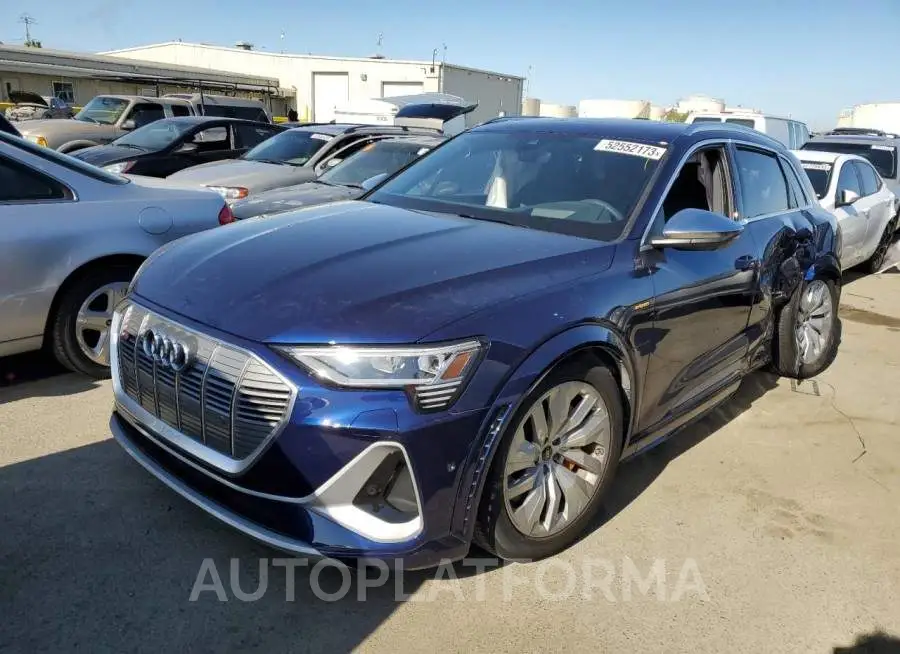 AUDI E-TRON S P 2022 vin WA1VCBGEXNB043129 from auto auction Copart