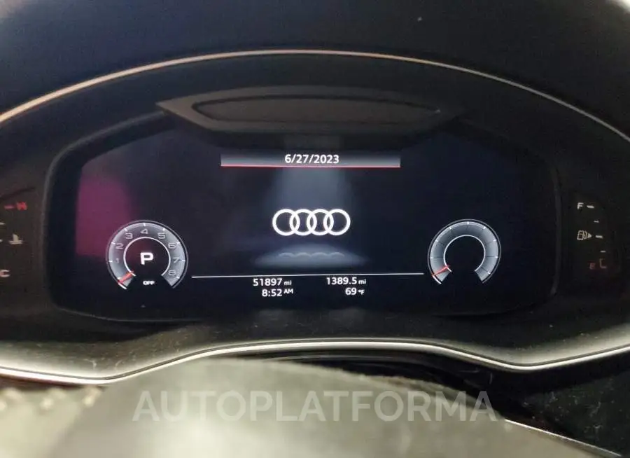 AUDI Q8 PREMIUM 2019 vin WA1BVAF11KD007335 from auto auction Copart