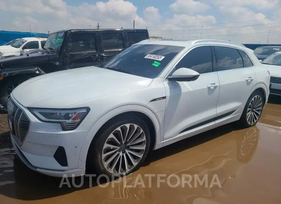 AUDI E-TRON PRE 2019 vin WA1VABGE1KB020842 from auto auction Copart