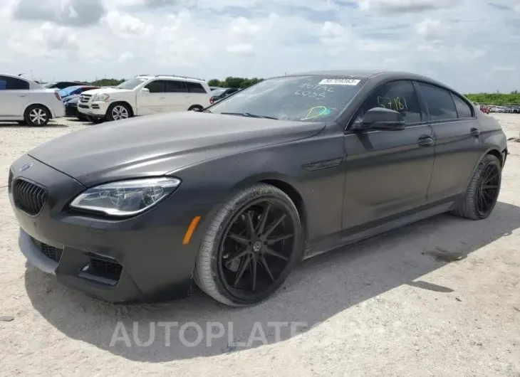 BMW 650 I GRAN 2018 vin WBA6D4C53JGA01021 from auto auction Copart