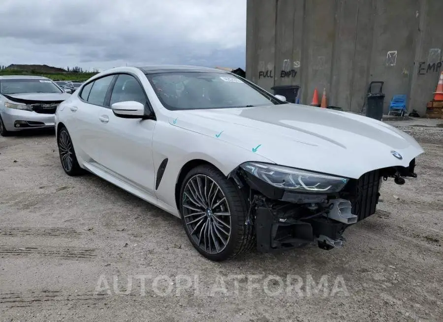 BMW M850XI 2022 vin WBAGV8C09NCG94008 from auto auction Copart