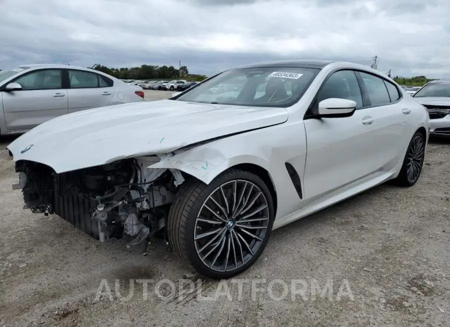 BMW M850XI 2022 vin WBAGV8C09NCG94008 from auto auction Copart