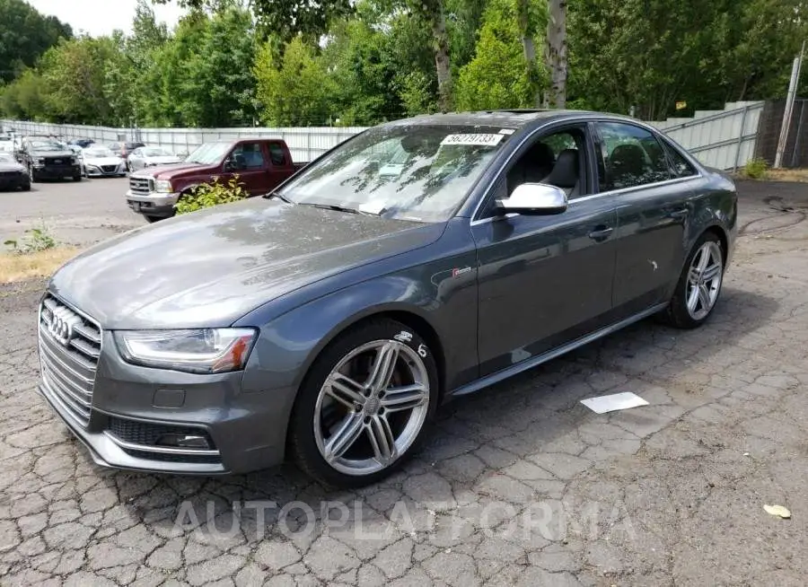 AUDI S4 PREMIUM 2015 vin WAUBGAFL1FA119820 from auto auction Copart