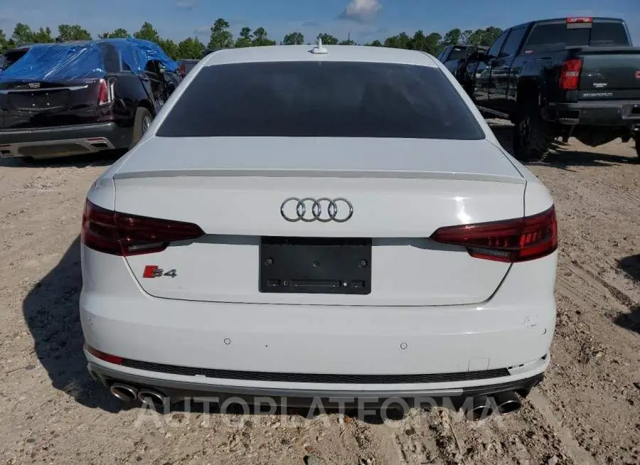 AUDI S4 PREMIUM 2018 vin WAUB4AF48JA224493 from auto auction Copart