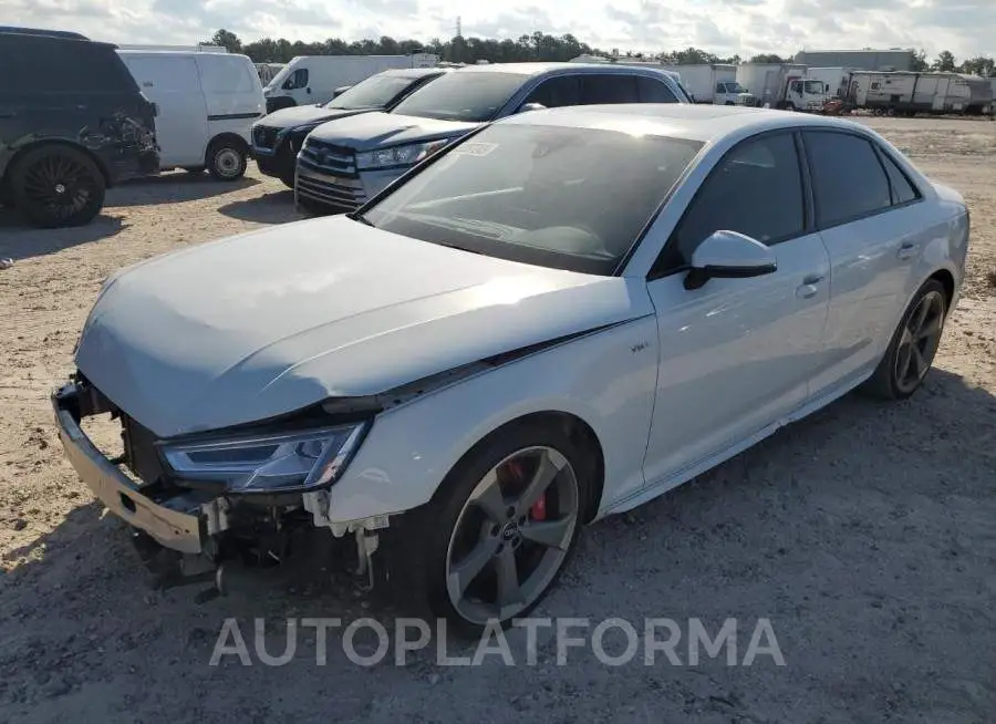 AUDI S4 PREMIUM 2018 vin WAUB4AF48JA224493 from auto auction Copart