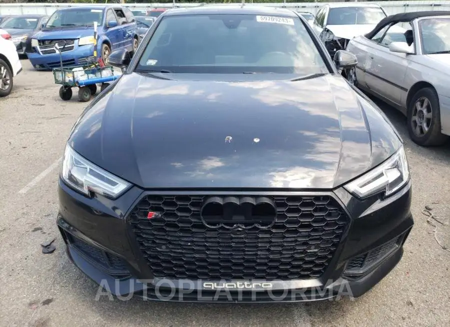 AUDI S4 PREMIUM 2018 vin WAUB4AF41JA200861 from auto auction Copart