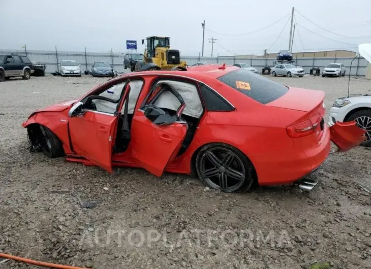 AUDI S4 PREMIUM 2016 vin WAUBGAFL8GA011101 from auto auction Copart