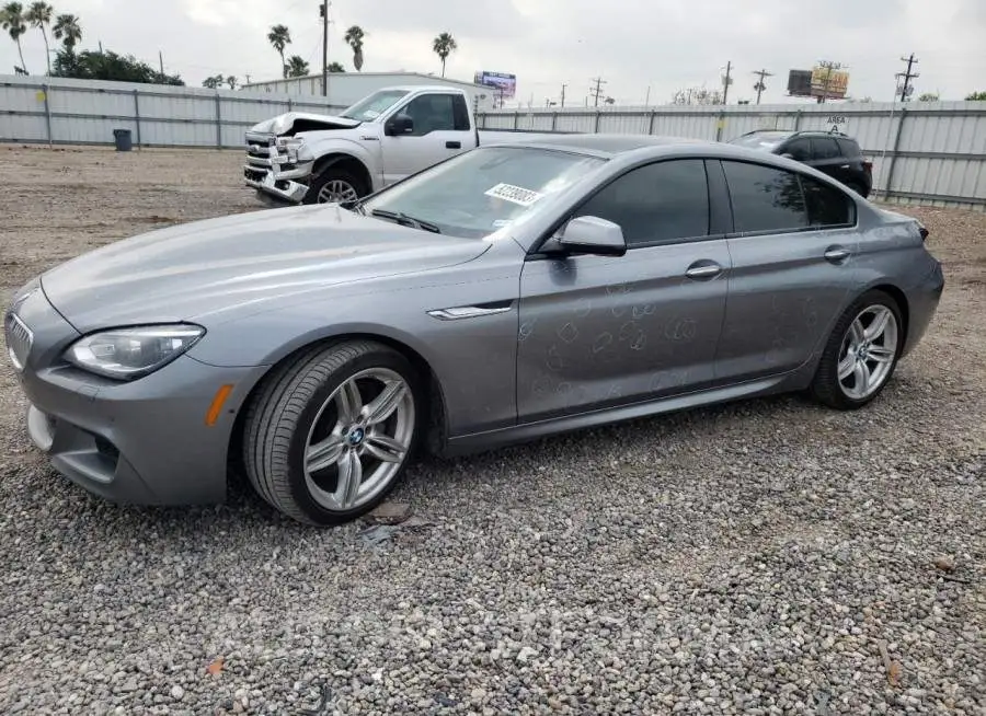 BMW 650 I GRAN 2015 vin WBA6B2C56FD799286 from auto auction Copart