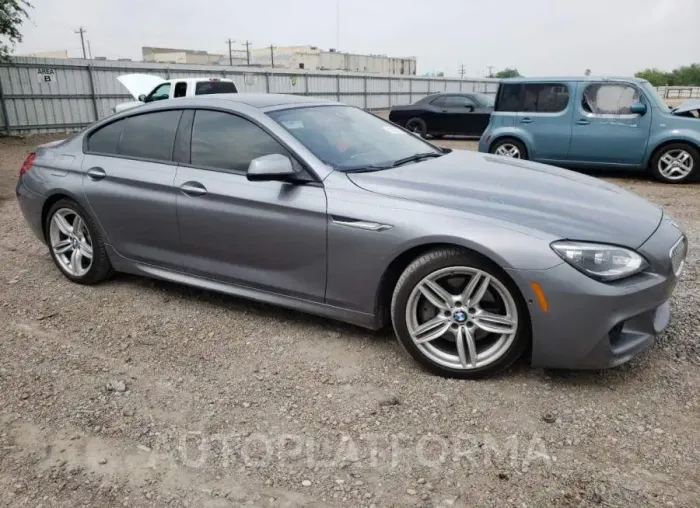 BMW 650 I GRAN 2015 vin WBA6B2C56FD799286 from auto auction Copart