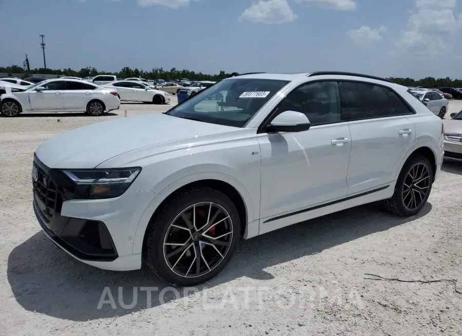 AUDI Q8 PREMIUM 2020 vin WA1EVAF10LD017269 from auto auction Copart