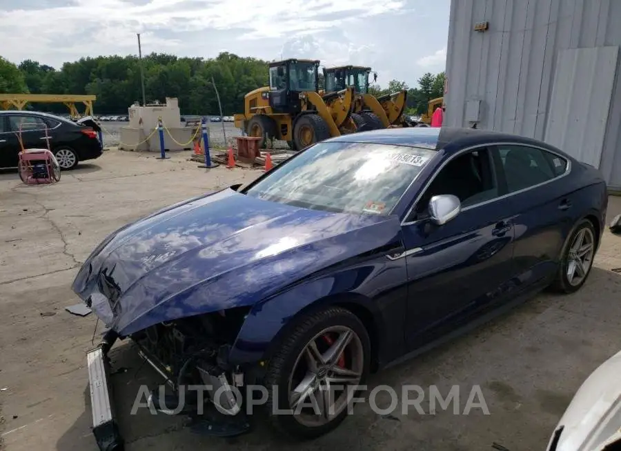 AUDI S5 PRESTIG 2018 vin WAUC4CF58JA006854 from auto auction Copart