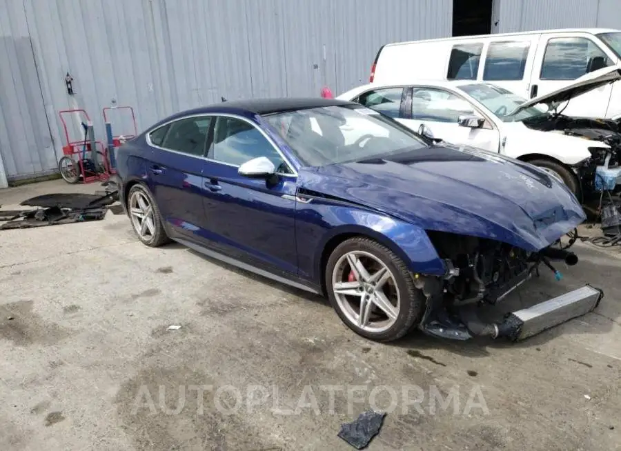 AUDI S5 PRESTIG 2018 vin WAUC4CF58JA006854 from auto auction Copart