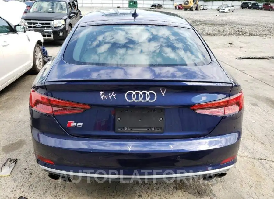 AUDI S5 PRESTIG 2018 vin WAUC4CF58JA006854 from auto auction Copart