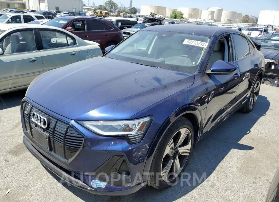 AUDI E-TRON SPO 2021 vin WA13AAGE9MB032998 from auto auction Copart