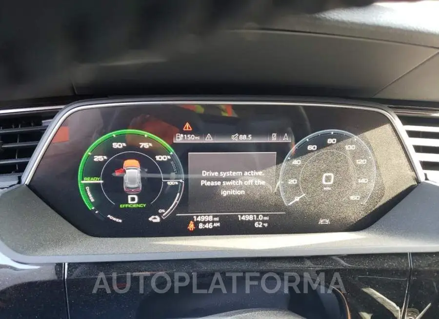 AUDI E-TRON PRE 2019 vin WA1VABGE9KB010799 from auto auction Copart