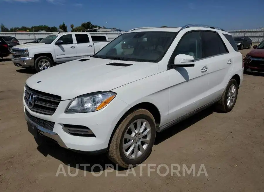 MERCEDES-BENZ ML 250 BLU 2015 vin 4JGDA0EB3FA511192 from auto auction Copart