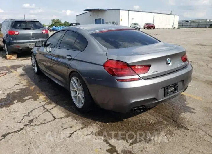 BMW 650 2016 vin WBA6D6C57GGF94791 from auto auction Copart