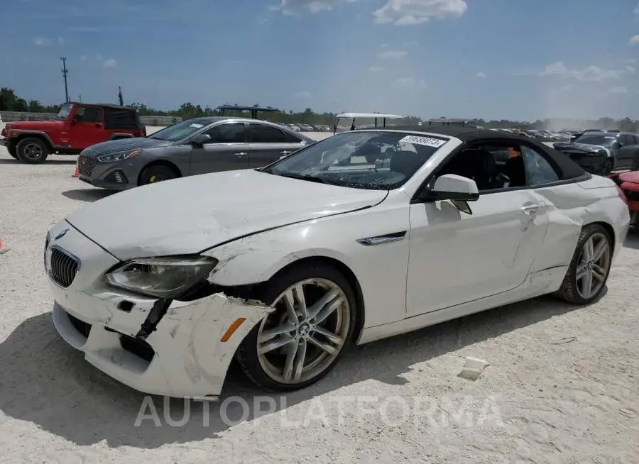 BMW 640I 2015 vin WBALW7C55FD595972 from auto auction Copart