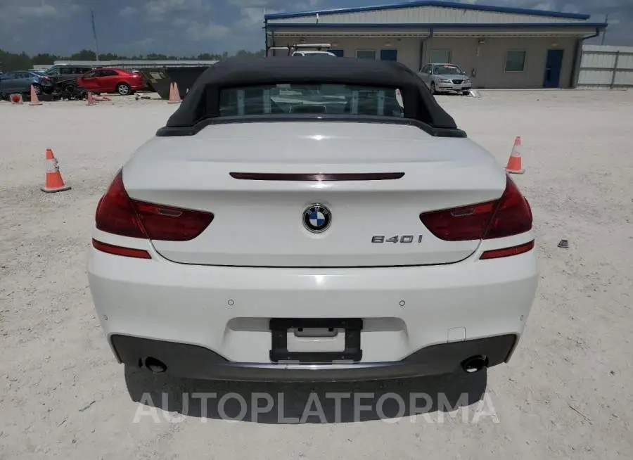 BMW 640I 2015 vin WBALW7C55FD595972 from auto auction Copart