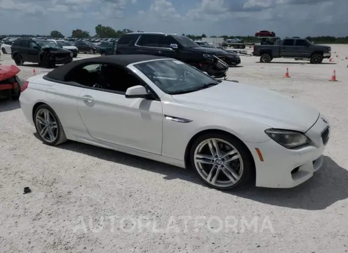 BMW 640I 2015 vin WBALW7C55FD595972 from auto auction Copart