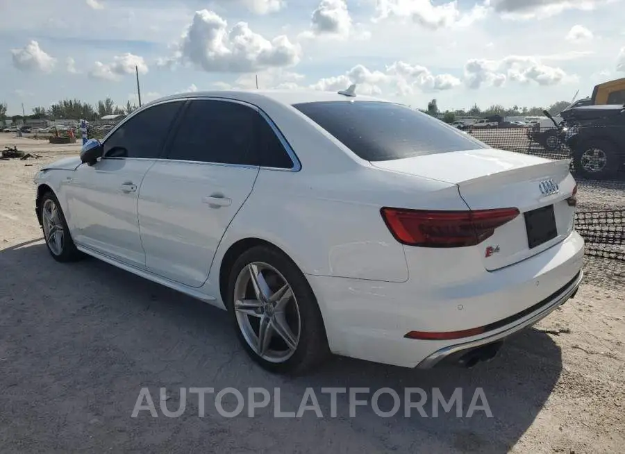 AUDI S4 PREMIUM 2018 vin WAUB4AF49JA001945 from auto auction Copart