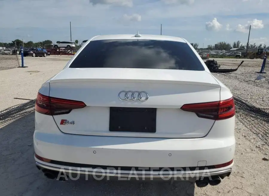 AUDI S4 PREMIUM 2018 vin WAUB4AF49JA001945 from auto auction Copart