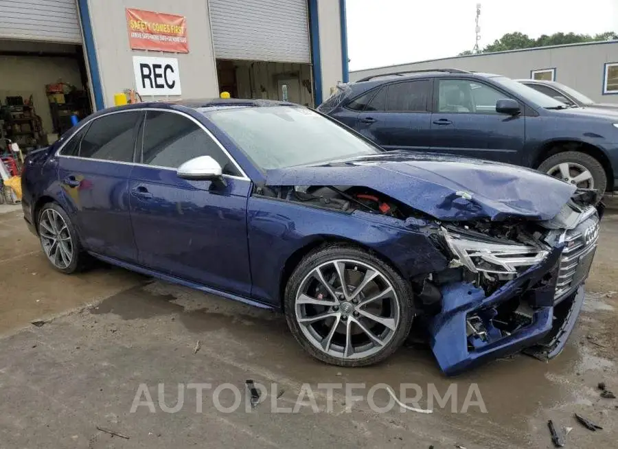 AUDI S4 PRESTIG 2018 vin WAUC4AF46JA003382 from auto auction Copart