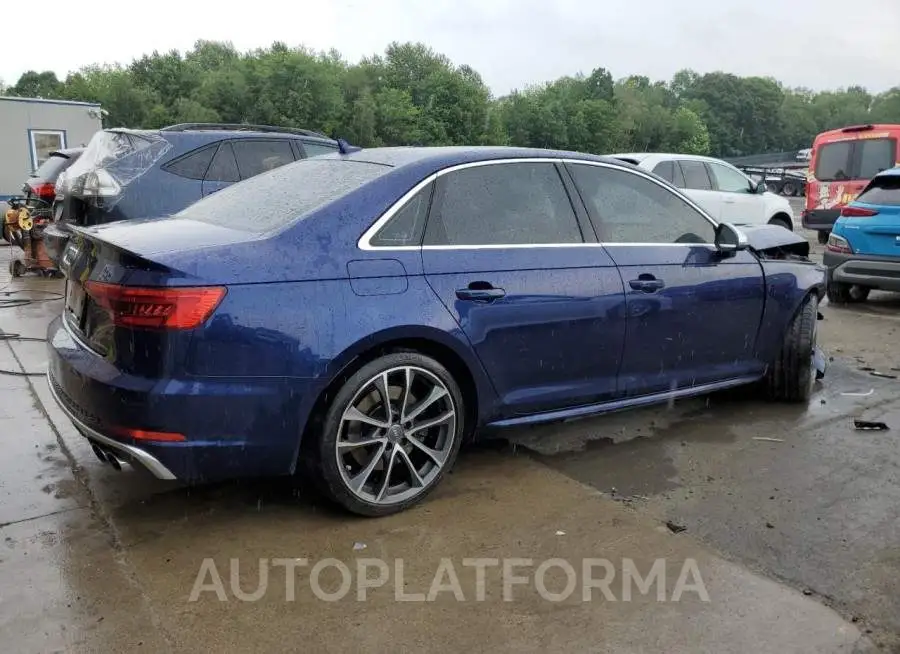 AUDI S4 PRESTIG 2018 vin WAUC4AF46JA003382 from auto auction Copart