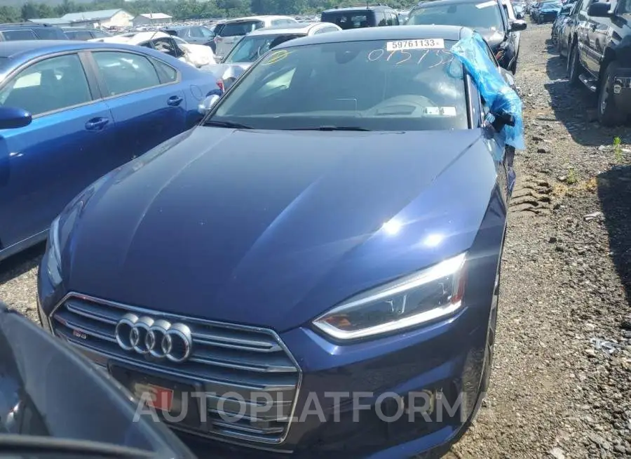 AUDI S5 PRESTIG 2018 vin WAUR4AF56JA075735 from auto auction Copart