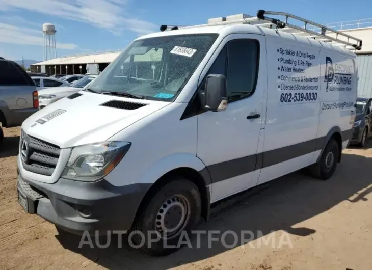 MERCEDES-BENZ SPRINTER 2 2015 vin WD3PE7DC3F5989169 from auto auction Copart