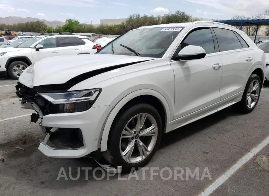 AUDI Q8 PREMIUM 2022 vin WA1BVBF18ND008864 from auto auction Copart