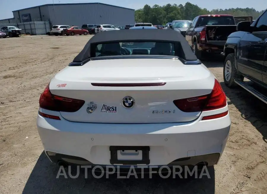 BMW 640 I 2017 vin WBA6F1C50HGT83394 from auto auction Copart