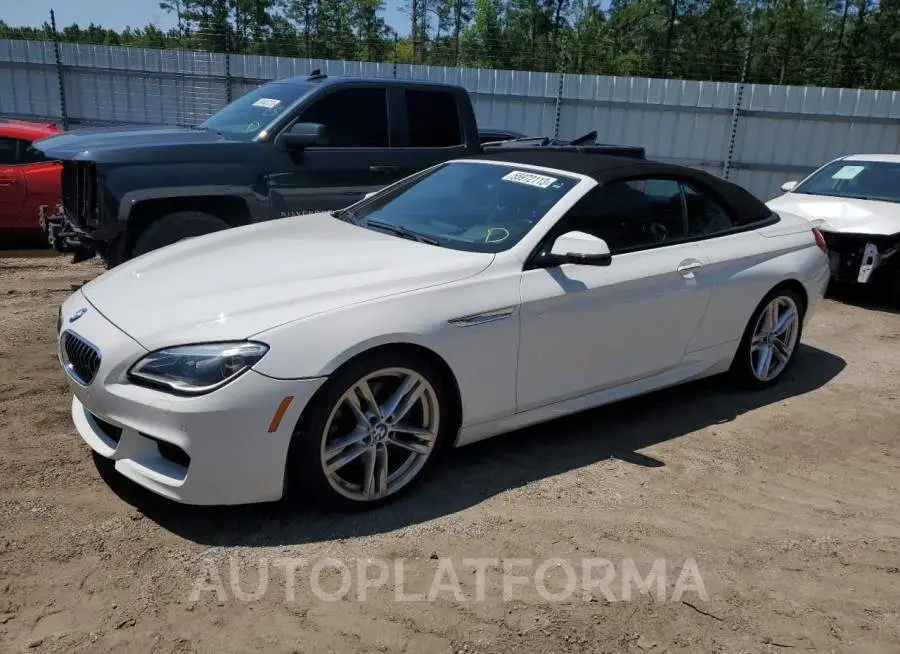 BMW 640 I 2017 vin WBA6F1C50HGT83394 from auto auction Copart