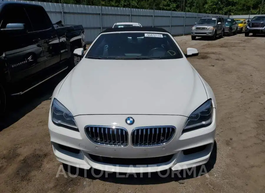 BMW 640 I 2017 vin WBA6F1C50HGT83394 from auto auction Copart