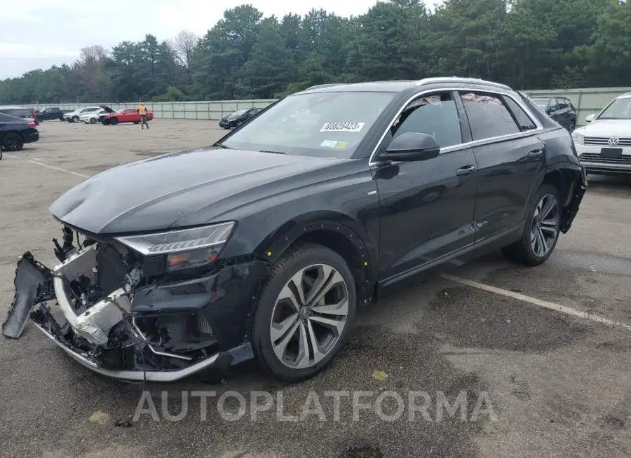 AUDI Q8 PREMIUM 2020 vin WA1EVAF18LD023398 from auto auction Copart