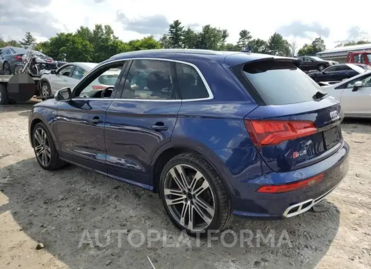 AUDI SQ5 PREMIU 2018 vin WA1A4AFY3J2050306 from auto auction Copart