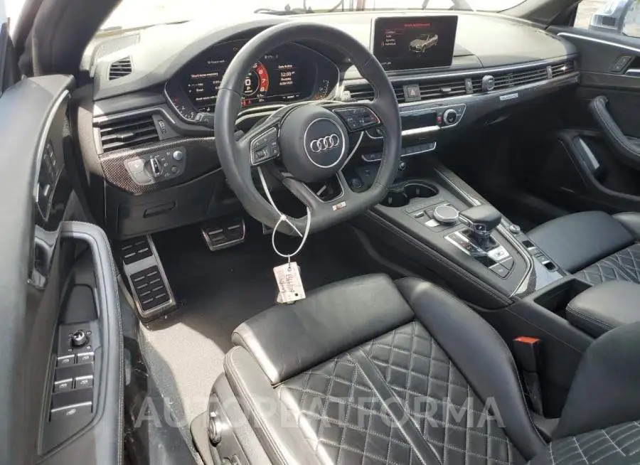 AUDI S5 PRESTIG 2018 vin WAU24GF5XJN008293 from auto auction Copart