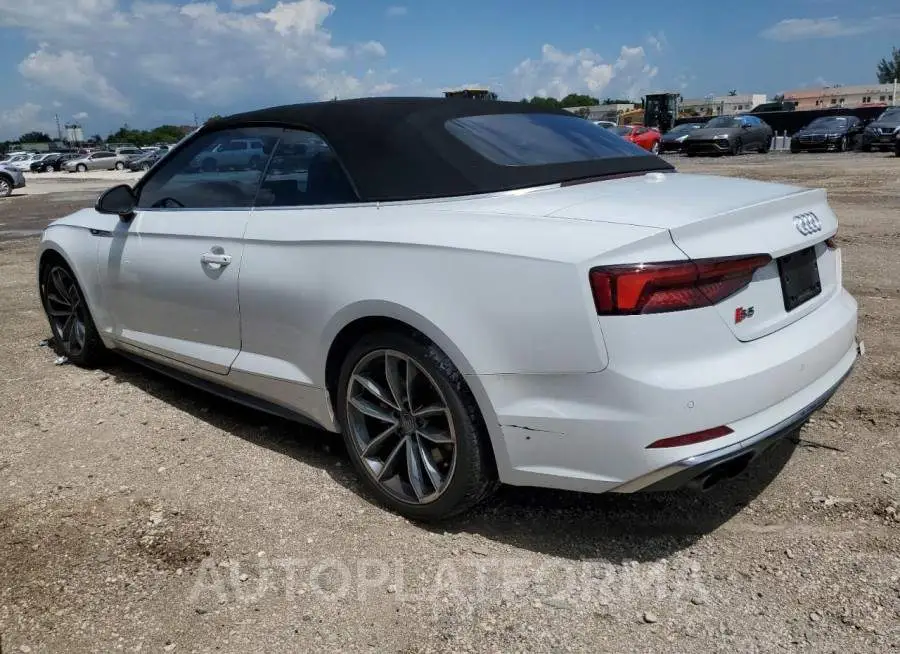 AUDI S5 PRESTIG 2018 vin WAU24GF5XJN008293 from auto auction Copart