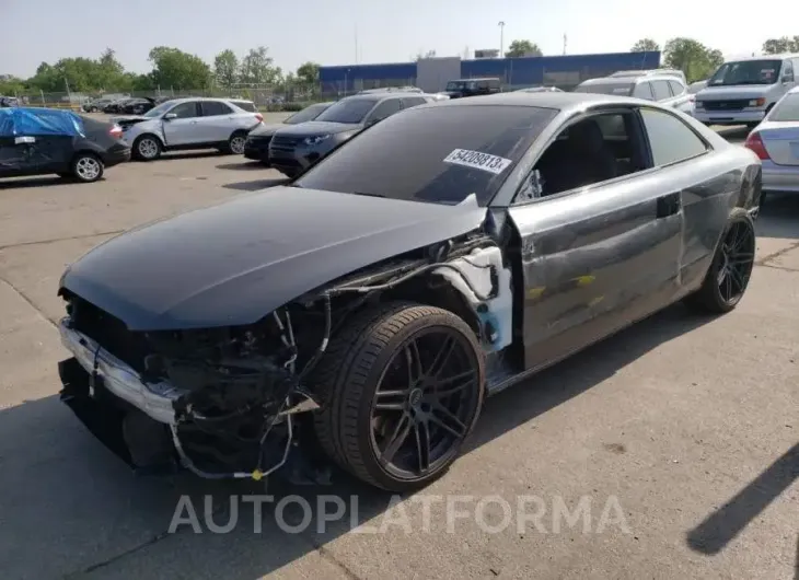 AUDI S5 2017 vin WAUC4AFR1HA000766 from auto auction Copart