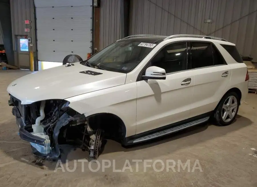 MERCEDES-BENZ ML 400 4MA 2015 vin 4JGDA5GB4FA574750 from auto auction Copart