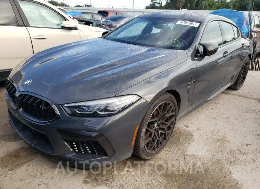 BMW M8 2022 vin WBSGV0C02NCG96230 from auto auction Copart