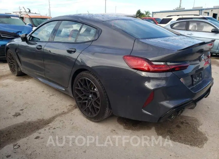 BMW M8 2022 vin WBSGV0C02NCG96230 from auto auction Copart