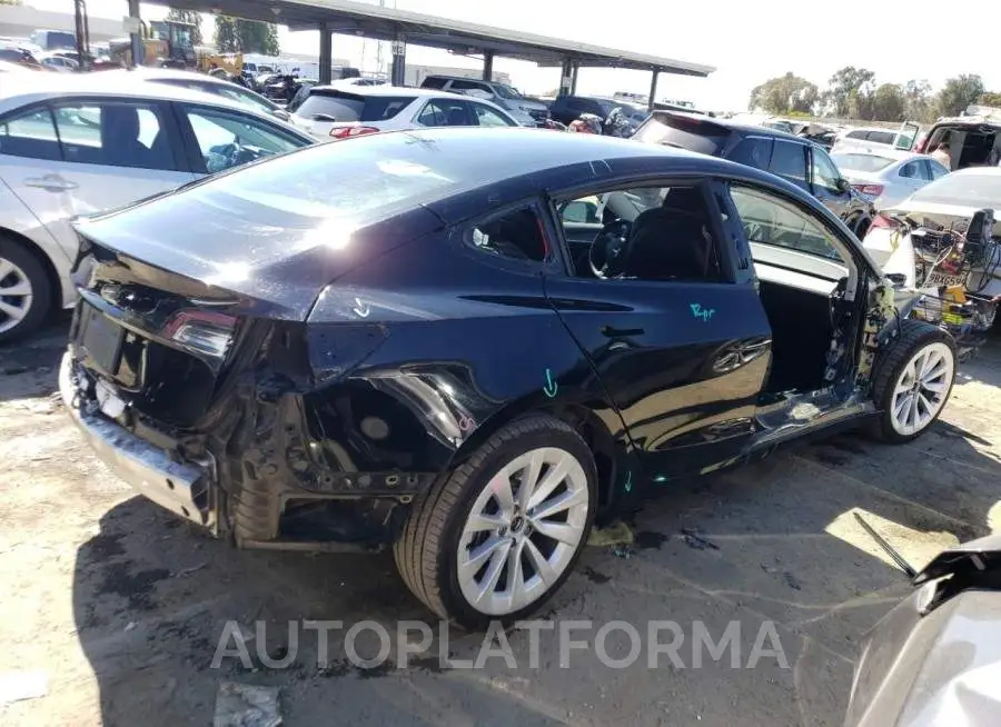 TESLA MODEL 3 2022 vin 5YJ3E1EA4NF185801 from auto auction Copart