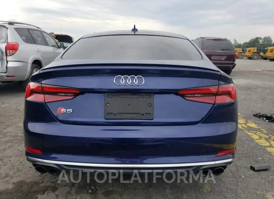 AUDI S5 PRESTIG 2018 vin WAUC4CF50JA011482 from auto auction Copart