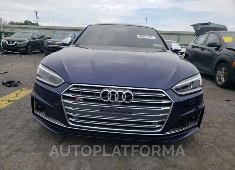 AUDI S5 PRESTIG 2018 vin WAUC4CF50JA011482 from auto auction Copart