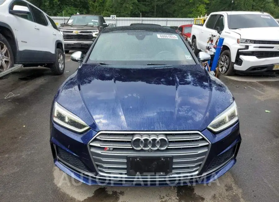 AUDI S5 PRESTIG 2018 vin WAUC4CF53JA010620 from auto auction Copart