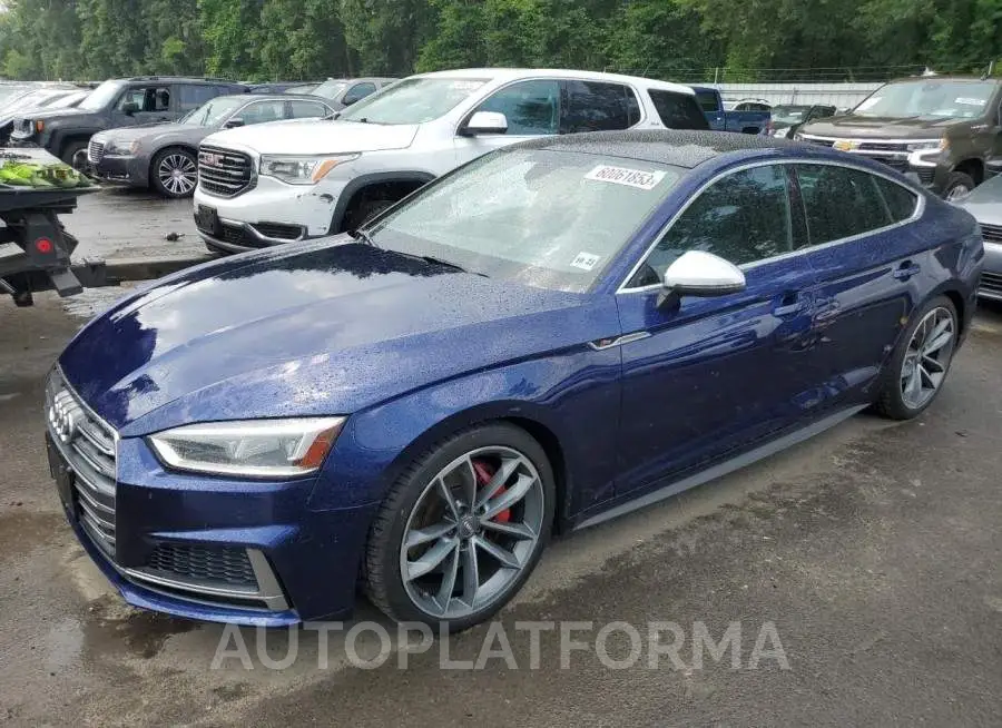 AUDI S5 PRESTIG 2018 vin WAUC4CF53JA010620 from auto auction Copart