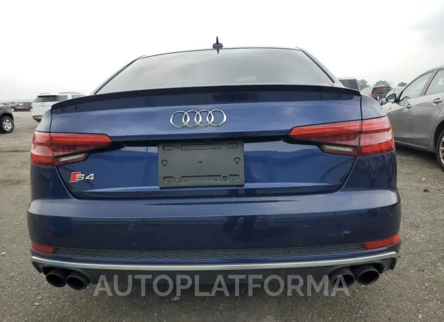 AUDI S4 PREMIUM 2018 vin WAUB4AF44JA002954 from auto auction Copart